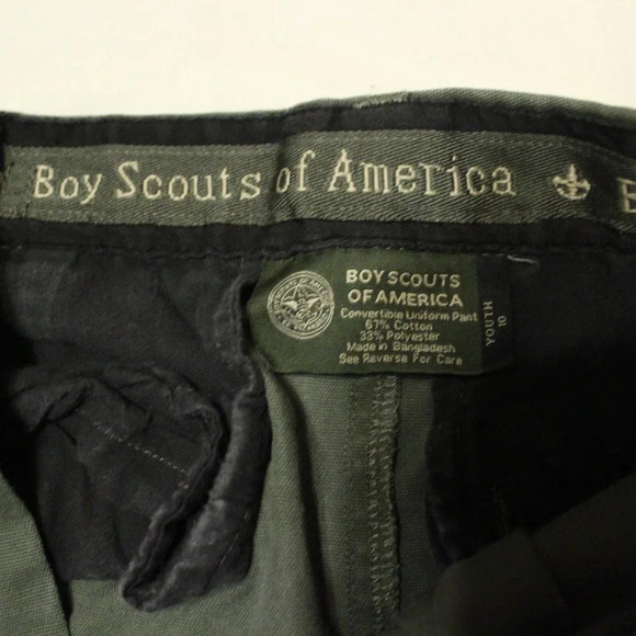 Boy Scouts uniform Cargo Pants / Shorts - Picture 3 of 5
